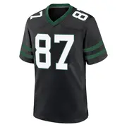 Men's Black Game Brandon Smith New York Legacy Alternate Jersey